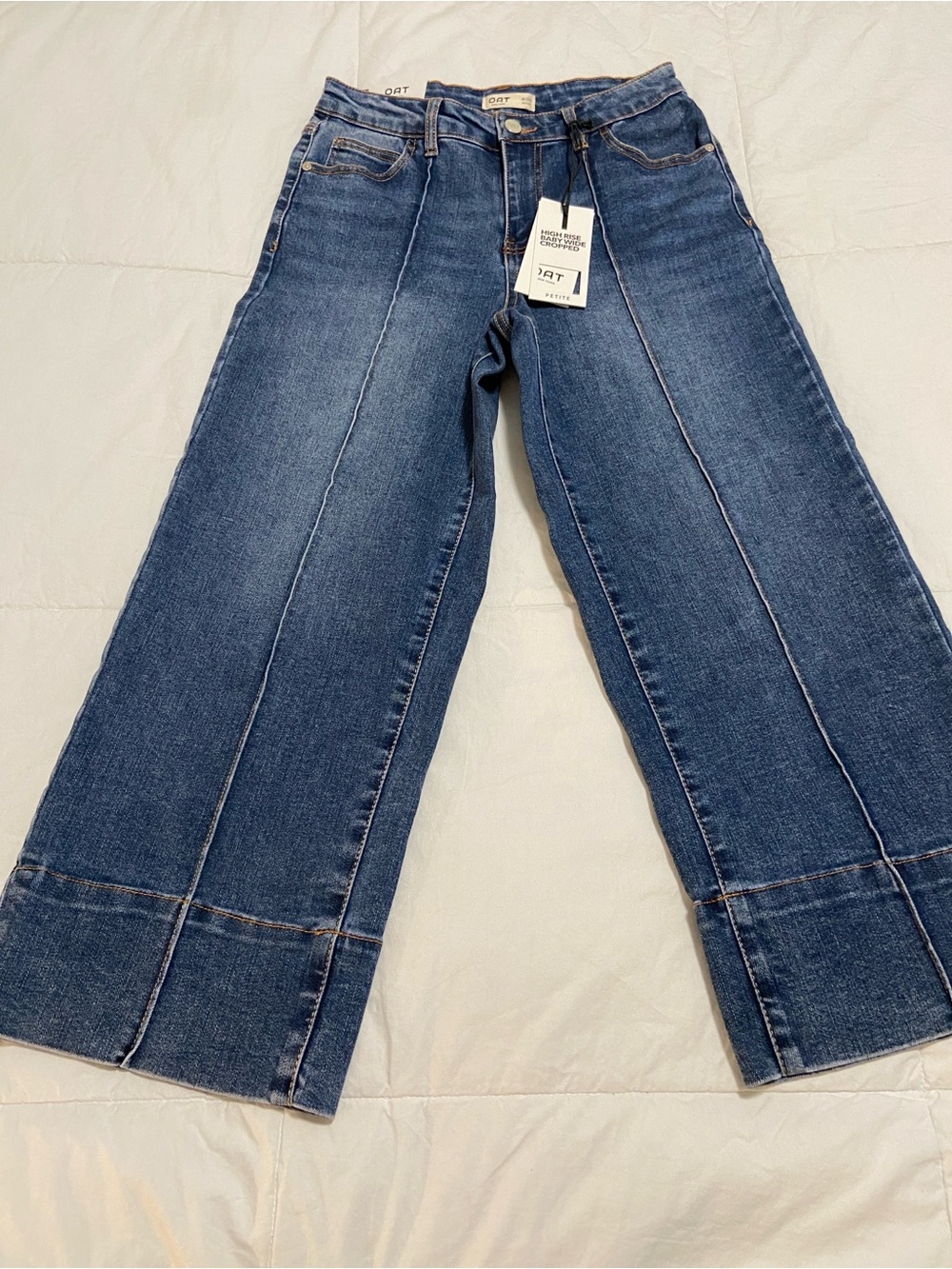 💙Baby Wide Cropped Petite Pants💙